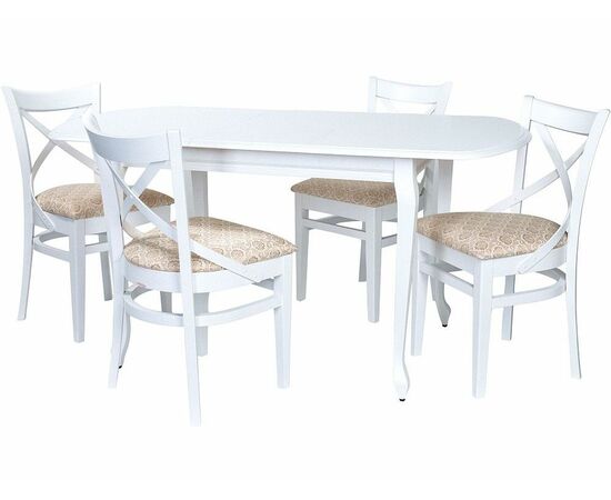 Стул «Соло Венский», Фермо 160-1, эмаль белая, изображение 5 | Интернет магазин мебели и декора LifeDekor