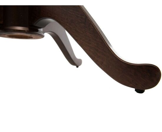 Обеденная группа (Стол Фабрицио-1 Glass и 4 стула Тулон), орех темный, изображение 9 | Интернет магазин мебели и декора LifeDekor