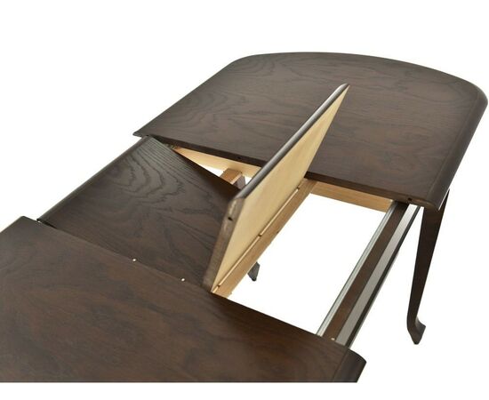 Обеденная группа (Стол Прага и 4 стула Тулон мягкий), орех темный, изображение 6 | Интернет магазин мебели и декора LifeDekor