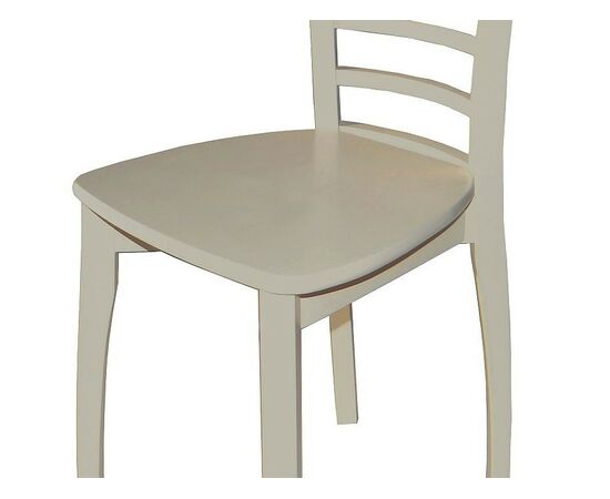 Стул «Бурбон» жесткий, слоновая кость, изображение 3 | Интернет магазин мебели и декора LifeDekor