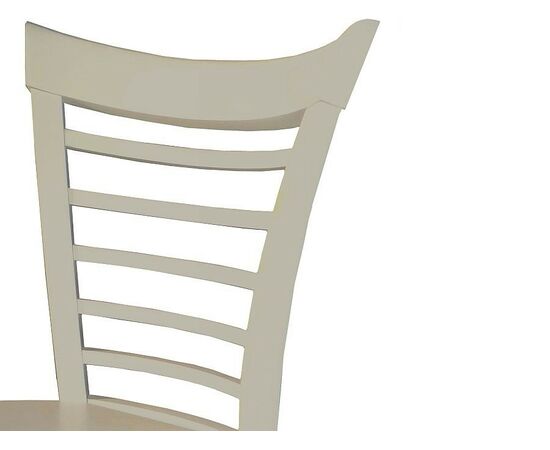 Стул «Бурбон» жесткий, слоновая кость, изображение 4 | Интернет магазин мебели и декора LifeDekor