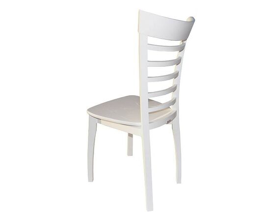Стул «Бурбон» жесткий, эмаль белая, изображение 5 | Интернет магазин мебели и декора LifeDekor