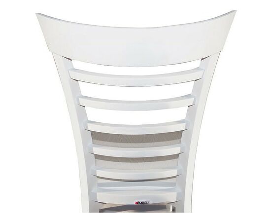 Стул «Бурбон» жесткий, эмаль белая, изображение 6 | Интернет магазин мебели и декора LifeDekor