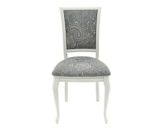 Обеденная группа (Стол Фабрицио-2 овал и 6 стульев Кабриоль), эмаль белая, изображение 6 | Интернет магазин мебели и декора LifeDekor