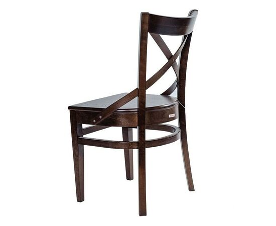 Обеденная группа (Стол Греция и 4 стула Соло Венский жесткий), орех темный, изображение 10 | Интернет магазин мебели и декора LifeDekor