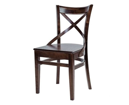 Обеденная группа (Стол Греция и 4 стула Соло Венский жесткий), орех темный, изображение 9 | Интернет магазин мебели и декора LifeDekor