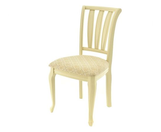 Стул «Кабриоль» с жесткой спинкой, Фермо 160-1, слоновая кость, изображение 2 | Интернет магазин мебели и декора LifeDekor