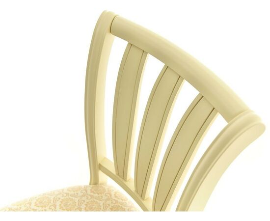 Стул «Кабриоль» с жесткой спинкой, Фермо 160-1, слоновая кость, изображение 5 | Интернет магазин мебели и декора LifeDekor