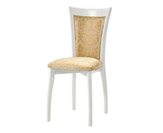 Обеденная группа (Стол Фабрицио-1 и 4 стула Тулон м/с), белая эмаль, изображение 9 | Интернет магазин мебели и декора LifeDekor