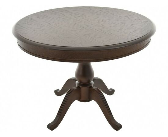 Стол «Фабрицио 1» (D 1000), орех темный | Интернет магазин мебели и декора LifeDekor