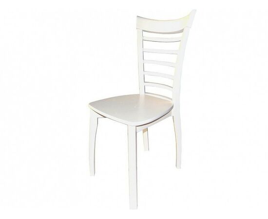 Стул «Бурбон» жесткий, эмаль белая | Интернет магазин мебели и декора LifeDekor