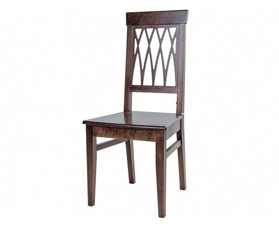 Стул «Кристиан» жесткий, орех темный | Интернет магазин мебели и декора LifeDekor