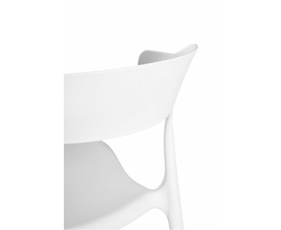 Стул Rank, пластик белый, изображение 3 | Интернет магазин мебели и декора LifeDekor
