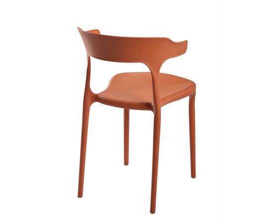 Стул Rank, пластик оранжевый, изображение 4 | Интернет магазин мебели и декора LifeDekor