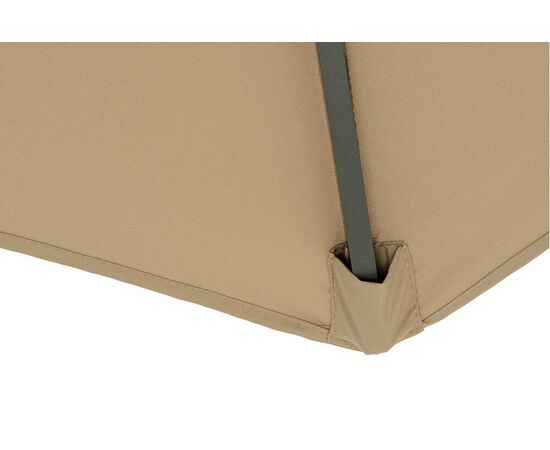 "Джулия" зонт садовый 3х3м на центральной опоре, тент бежевый, изображение 4 | Интернет магазин мебели и декора LifeDekor