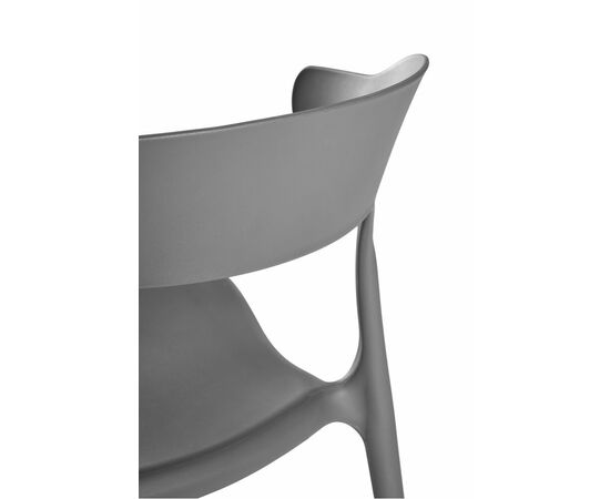 Стул Rank, пластик серый, изображение 8 | Интернет магазин мебели и декора LifeDekor