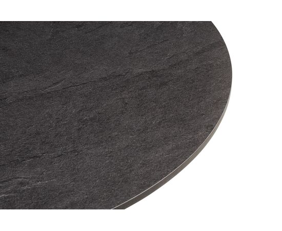 "Тюльпан" стол из HPL круглый Ø70см, цвет "серый гранит", изображение 2 | Интернет магазин мебели и декора LifeDekor