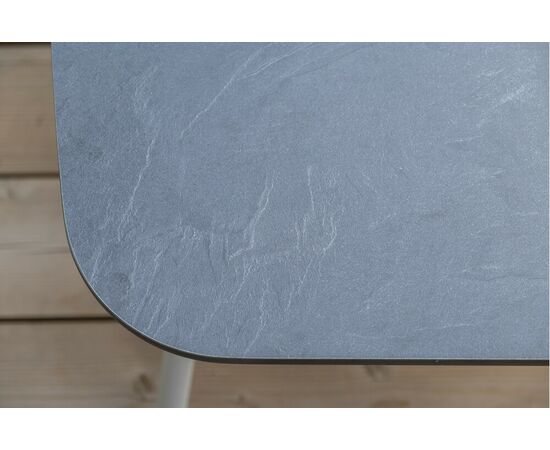 "Альбано" лаунж-зона 5-местная плетеная из роупа (веревки), каркас алюминиевый светло-серый, роуп серый меланж, изображение 16 | Интернет магазин мебели и декора LifeDekor