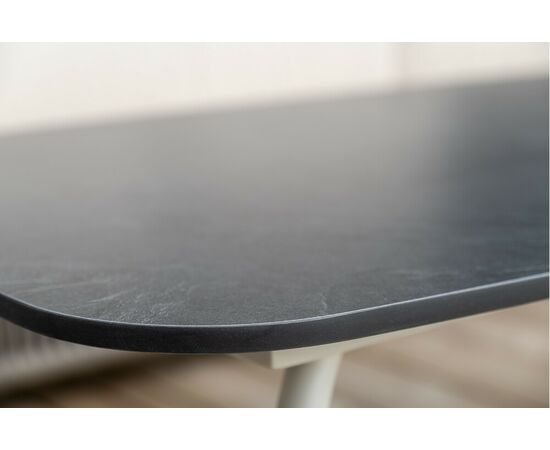 "Альбано" лаунж-зона 5-местная плетеная из роупа (веревки), каркас алюминиевый светло-серый, роуп серый меланж, изображение 17 | Интернет магазин мебели и декора LifeDekor