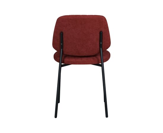 Стул обеденный Patrys бордовый шенилл, изображение 5 | Интернет магазин мебели и декора LifeDekor