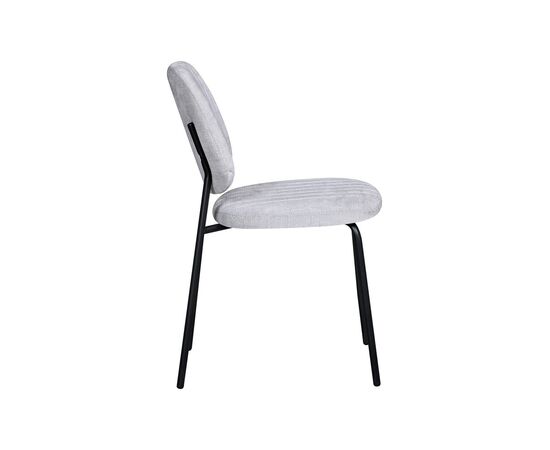 Стул обеденный Patrys светло-серый шенилл 4 шт., изображение 4 | Интернет магазин мебели и декора LifeDekor