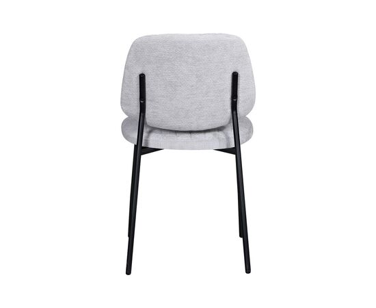 Стул обеденный Patrys светло-серый шенилл 4 шт., изображение 5 | Интернет магазин мебели и декора LifeDekor