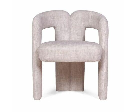 Полукресло Angie, микромех Rozy ivory | Интернет магазин мебели и декора LifeDekor