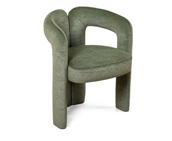 Полукресло Angie, микромех Plush green, изображение 8 | Интернет магазин мебели и декора LifeDekor