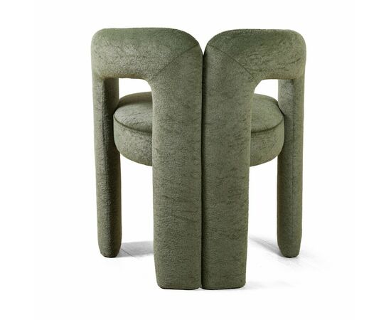 Полукресло Angie, микромех Plush green, изображение 6 | Интернет магазин мебели и декора LifeDekor