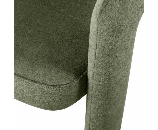 Полукресло Angie, микромех Plush green, изображение 9 | Интернет магазин мебели и декора LifeDekor