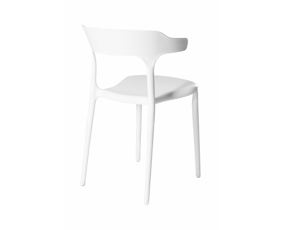 Стул Rank, пластик белый, изображение 2 | Интернет магазин мебели и декора LifeDekor