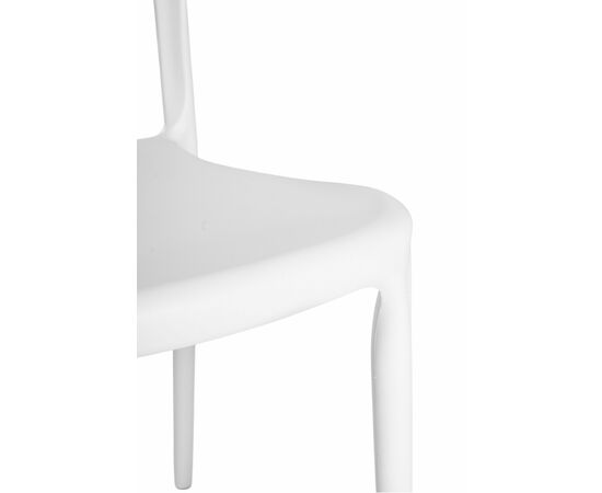 Стул Rank, пластик белый, изображение 7 | Интернет магазин мебели и декора LifeDekor