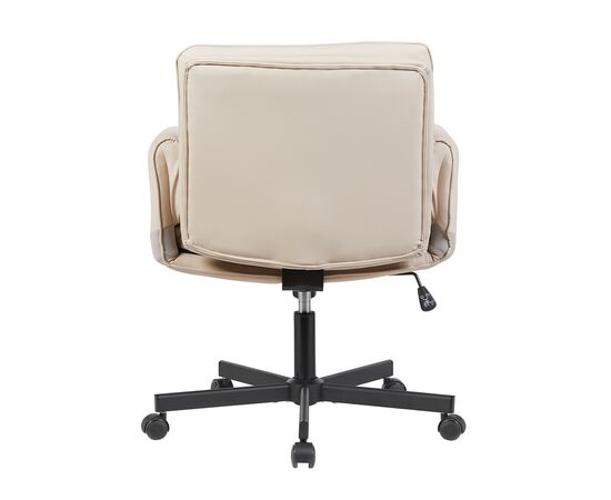 Кресло офисное TopChairs Foldo с откидными подлокотниками бежевое, изображение 7 | Интернет магазин мебели и декора LifeDekor