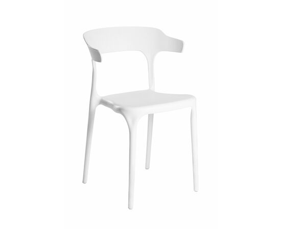 Стул Rank, пластик белый | Интернет магазин мебели и декора LifeDekor