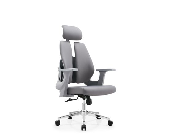 Кресло офисное TopChairs Kineo серый, изображение 2 | Интернет магазин мебели и декора LifeDekor