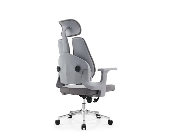 Кресло офисное TopChairs Kineo серый, изображение 3 | Интернет магазин мебели и декора LifeDekor