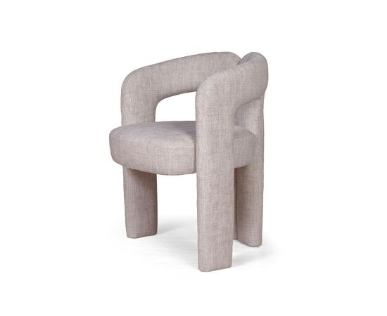 Полукресло Angie, микромех Rozy ivory, изображение 7 | Интернет магазин мебели и декора LifeDekor