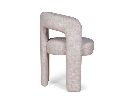 Полукресло Angie, микромех Rozy ivory, изображение 3 | Интернет магазин мебели и декора LifeDekor