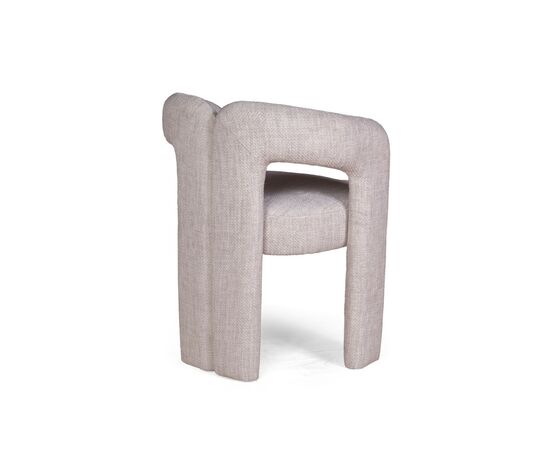 Полукресло Angie, микромех Rozy ivory, изображение 5 | Интернет магазин мебели и декора LifeDekor