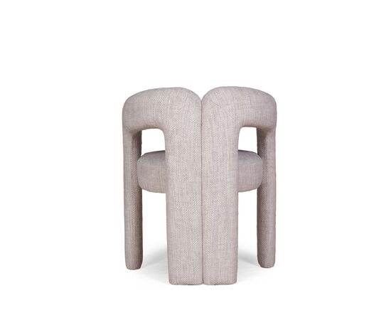 Полукресло Angie, микромех Rozy ivory, изображение 6 | Интернет магазин мебели и декора LifeDekor