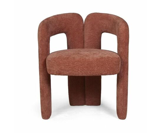 Полукресло Angie, шенилл Reef coral | Интернет магазин мебели и декора LifeDekor