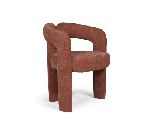 Полукресло Angie, шенилл Reef coral, изображение 2 | Интернет магазин мебели и декора LifeDekor