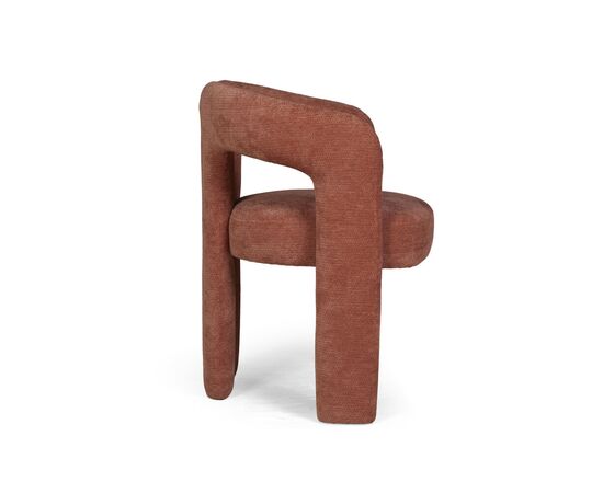 Полукресло Angie, шенилл Reef coral, изображение 3 | Интернет магазин мебели и декора LifeDekor