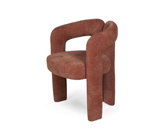 Полукресло Angie, шенилл Reef coral, изображение 7 | Интернет магазин мебели и декора LifeDekor