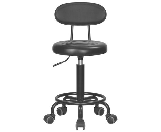 Табурет мастера DOBRIN BILLY BLACK, черный, Вариант: чёрный, изображение 6 | Интернет магазин мебели и декора LifeDekor