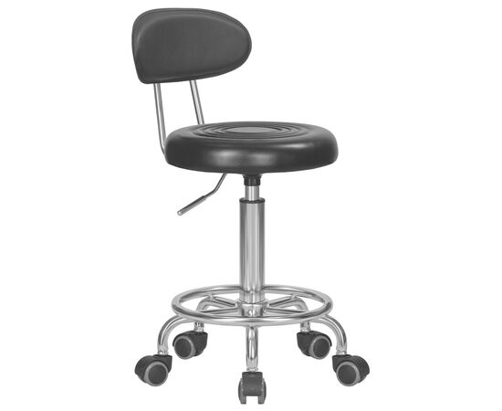 Табурет мастера DOBRIN BILLY, черный, Вариант: чёрный, изображение 2 | Интернет магазин мебели и декора LifeDekor