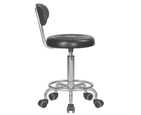 Табурет мастера DOBRIN BILLY, черный, Вариант: чёрный, изображение 3 | Интернет магазин мебели и декора LifeDekor