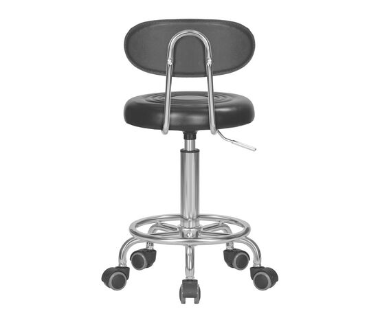 Табурет мастера DOBRIN BILLY, черный, Вариант: чёрный, изображение 5 | Интернет магазин мебели и декора LifeDekor