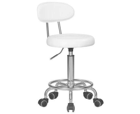 Табурет мастера DOBRIN BILLY, белый, Вариант: белый, изображение 10 | Интернет магазин мебели и декора LifeDekor