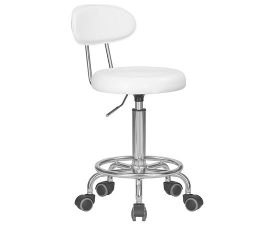 Табурет мастера DOBRIN BILLY, белый, Вариант: белый, изображение 2 | Интернет магазин мебели и декора LifeDekor